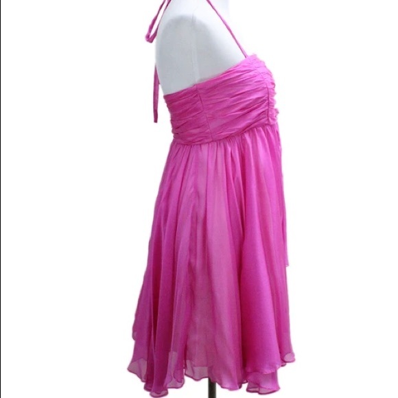 Alice + Olivia Pink Chiffon Dress - Picture 3 of 5